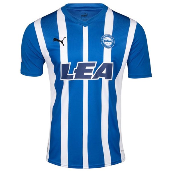 Tailandia Camiseta Deportivo Alavés Replica Primera Ropa 2023/24